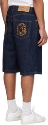 Billionaire Boys Club Blue Astro Denim Shorts