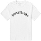 Pleasures Men's Old E Logo T-Shirt in White