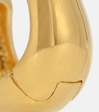 Sophie Buhai - Hinged Hoops 18kt gold-plated earrings