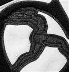 Todd Snyder Champion - Logo-Appliquéd Striped Loopback Cotton-Jersey Sweatshirt - Black