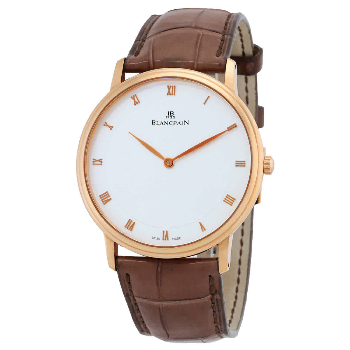 Blancpain Villeret Automatic Silver Dial Watch 4053-3642-55B
