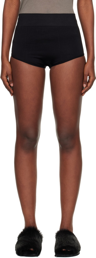 Photo: Rick Owens Black Concordians Rib Briefs
