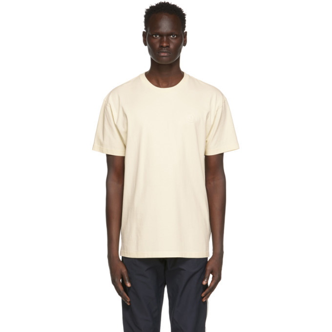 Photo: Moncler Genius 2 Moncler 1952 Beige Logo T-Shirt