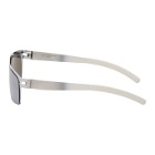 Mykita Silver Bernhard Willhelm Edition New Sunglasses