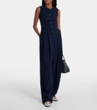 Loro Piana Cashmere and wool-blend vest
