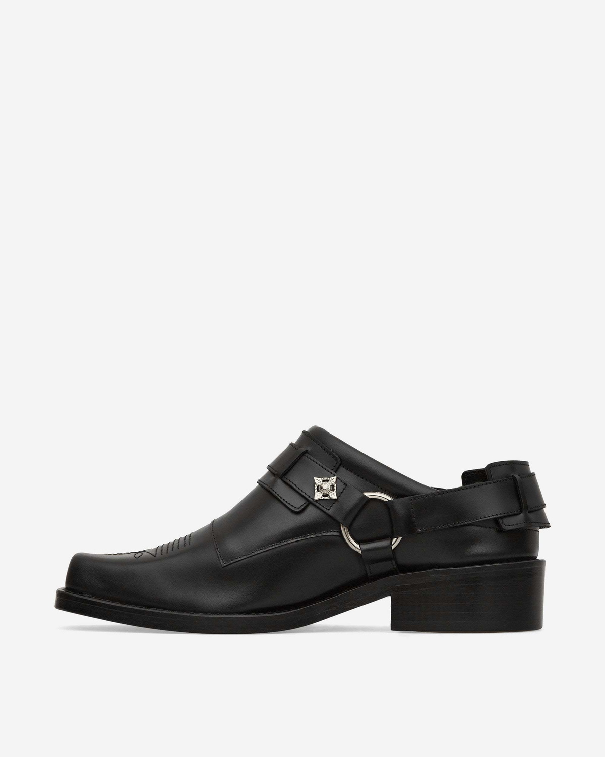 Leather Western Mules Toga Virilis