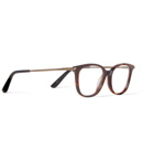 Bottega Veneta - D-Frame Tortoiseshell Acetate and Burnished Gold-Tone Optical Glasses - Tortoiseshell