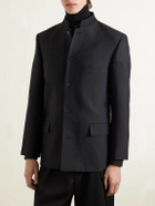 Enfants Riches Déprimés - Austrian Alchemist Virgin Wool and Silk-Blend Blazer - Black