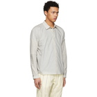 Jan-Jan Van Essche Off-White Cotton Stripe Shirt