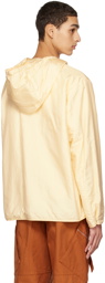 Jil Sander Yellow Drawstring Jacket