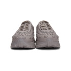 Ermenegildo Zegna Grey Leather Claudio Sneakers