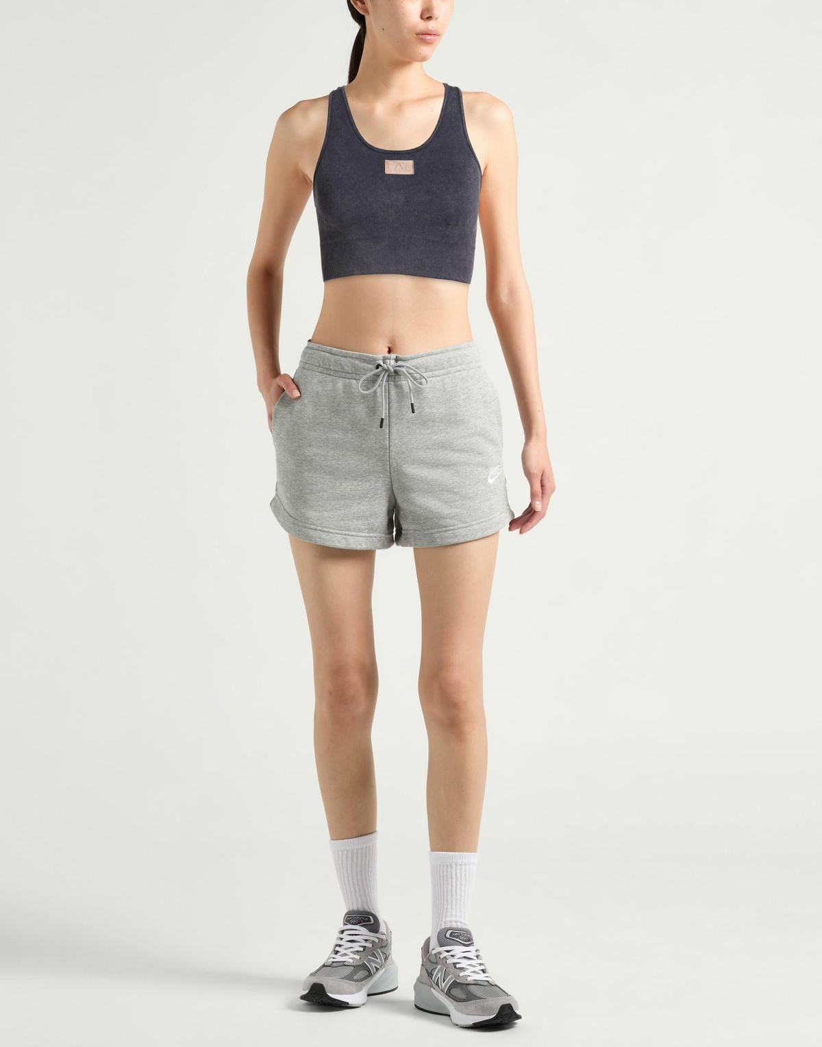 Ea7 Womens Top Midnight in Blue