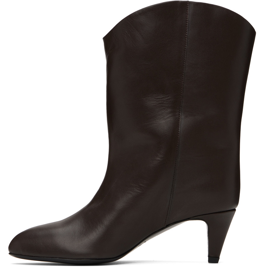 BY FAR Brown Osage Boots