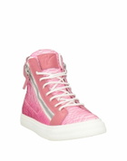 Giuseppe Zanotti Womens Sneakers in Pink