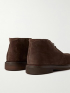 Brunello Cucinelli - Suede Chukka Boots - Brown