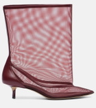 Jacquemus Tourni mesh ankle boots