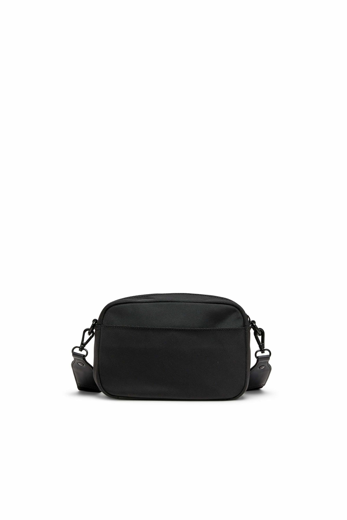 Diesel Multi-Pkts - Crossbody bag in nylon with flap pocket - Crossbody Bags - Unisex - Black