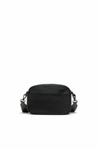 Diesel Multi-Pkts - Crossbody bag in nylon with flap pocket - Crossbody Bags - Unisex - Black