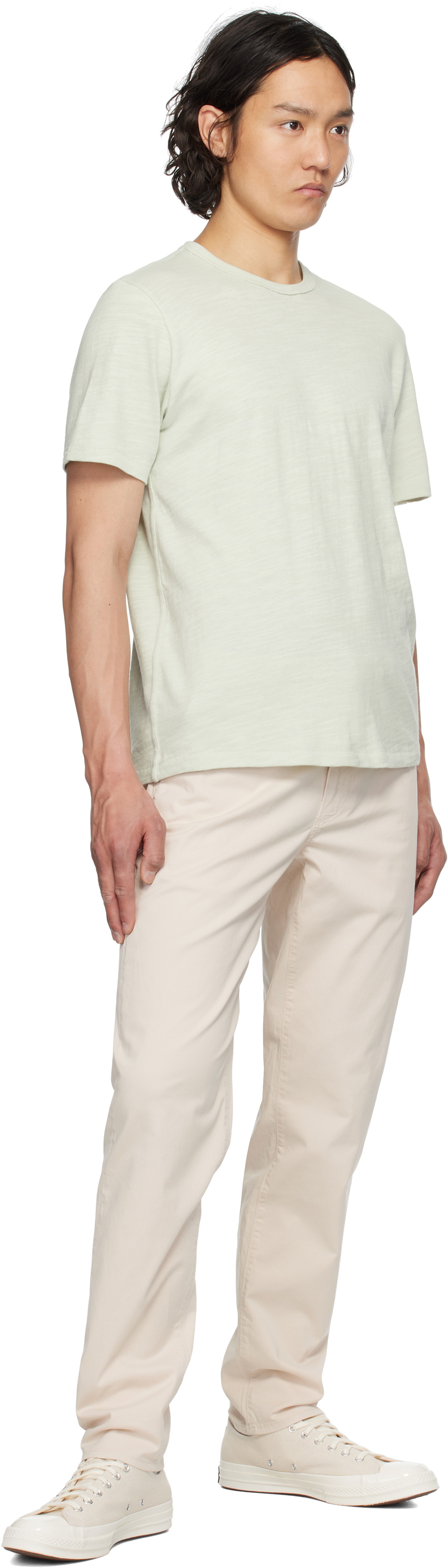 rag & bone Green Classic Flame T-shirt