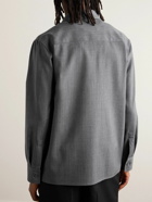 Jil Sander - Wool-Ripstop Overshirt - Gray