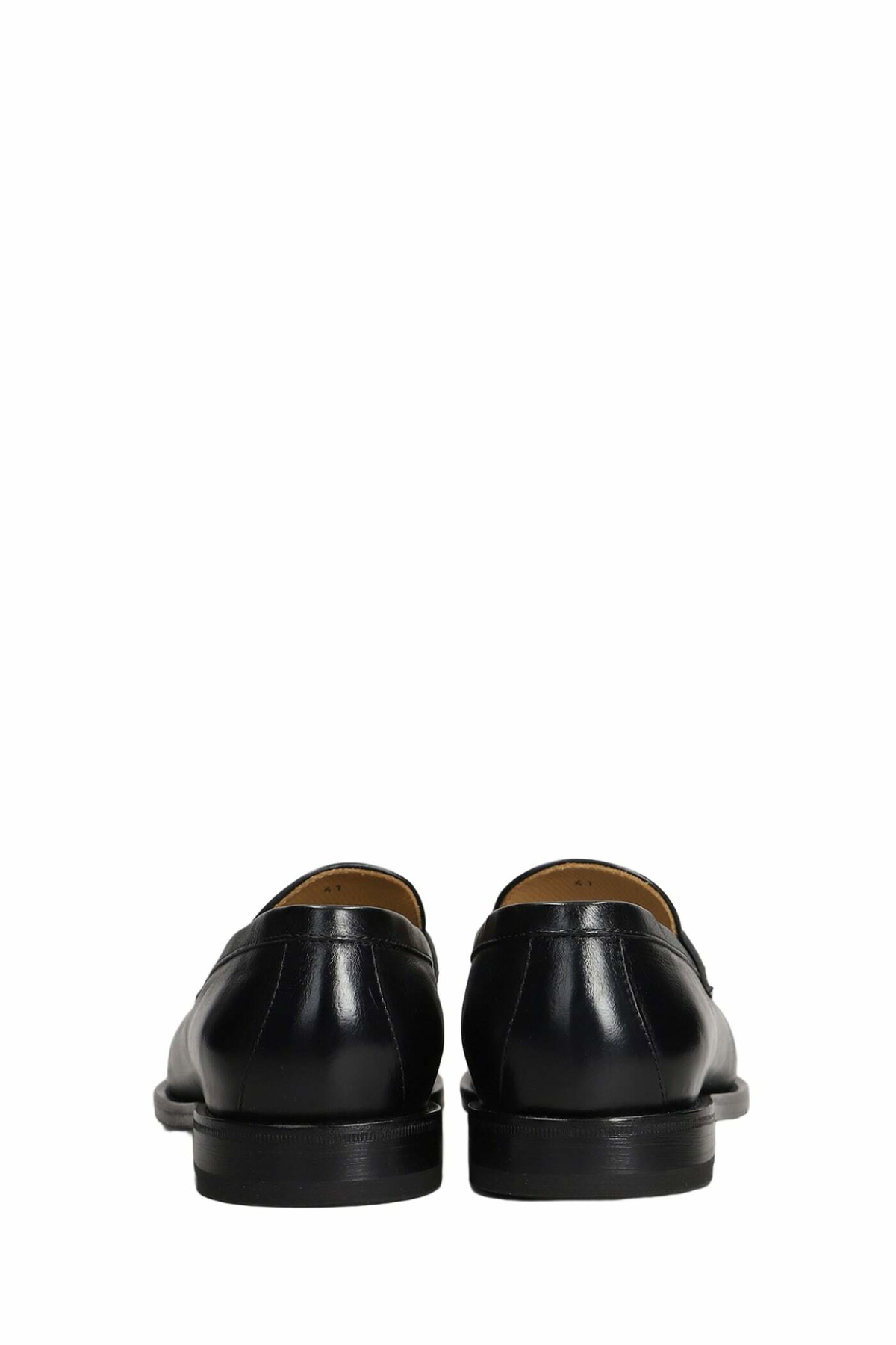 Henderson Baracco Loafers In Black Leather