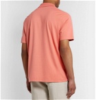 Sease - Stretch-Cotton Jersey Polo Shirt - Orange