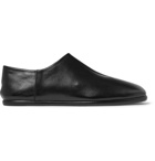 Maison Margiela - Tabi Collapsible-Heel Split-Toe Leather Loafers - Men - Black
