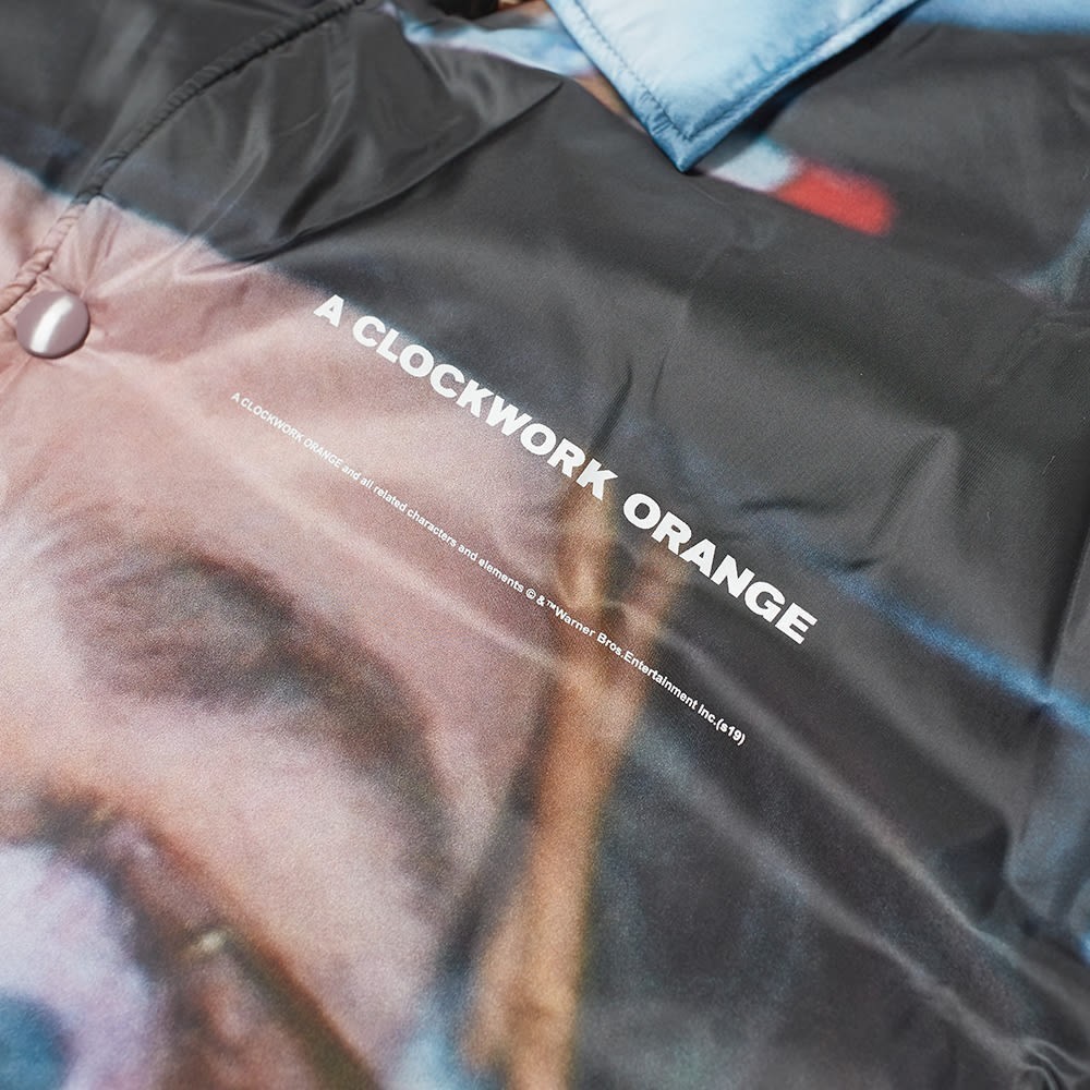 Undercover x A Clockwork Orange All Over Print Padded Coach Jacket