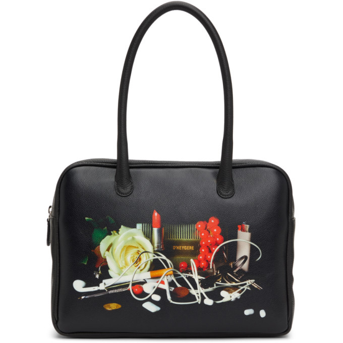 Photo: Dheygere Black Still Life Duffle Bag