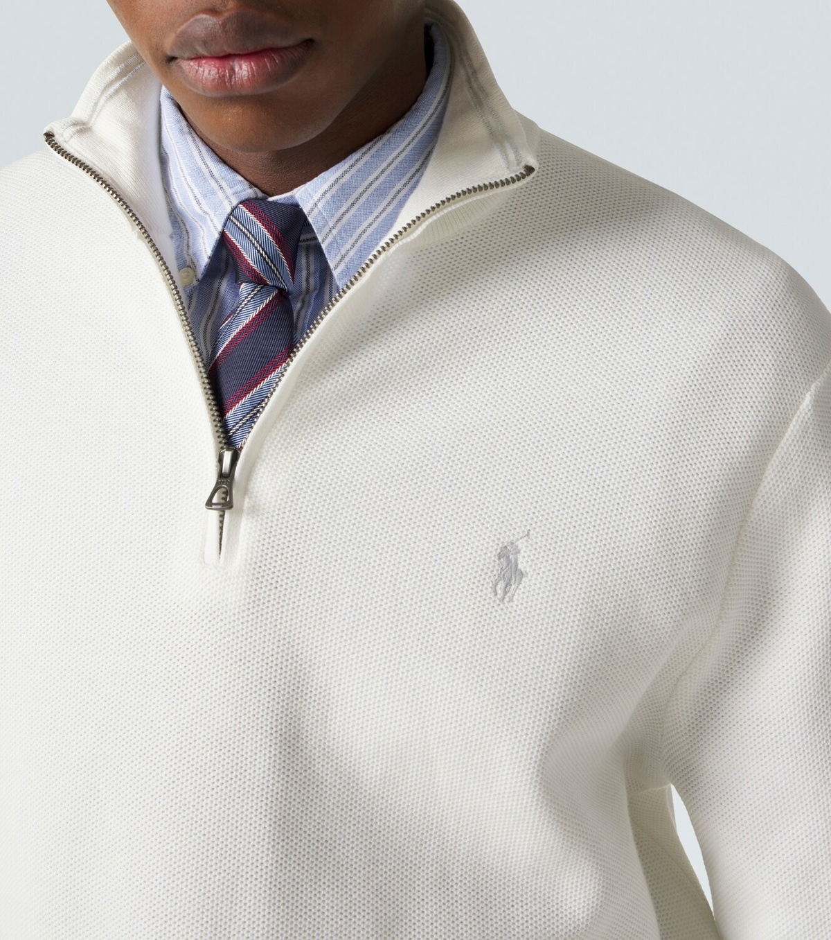 Polo Ralph Lauren Logo cotton half-zip sweater Polo Ralph Lauren