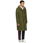 Gucci Green Teddy Bear Coat