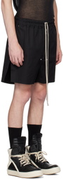 Rick Owens Black Bela Shorts