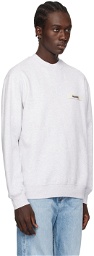 Jacquemus Gray Les Classiques 'Le Sweatshirt Gros Grain' Sweatshirt