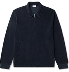 Sunspel - Cotton-Terry Blouson Jacket - Blue