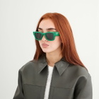 Ray-Ban x A$AP Rocky Wayfarer Puffer Sunglasses in Green/Dark Grey 