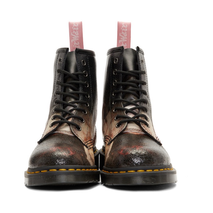 Dr. Martens Multicolor New Order Power, Corruption And Lies 1460 Boots Dr.  Martens