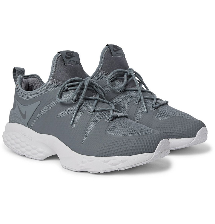 Photo: Nike - Air Zoom LWP 16 Rubber-Panelled Mesh Sneakers - Men - Anthracite