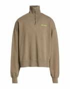 Palm Angels Mens Sweatshirt Khaki