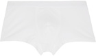 Brioni White Cotton Boxer Briefs