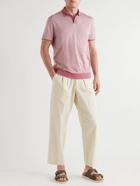 Loro Piana - Cotton Polo Shirt - Pink