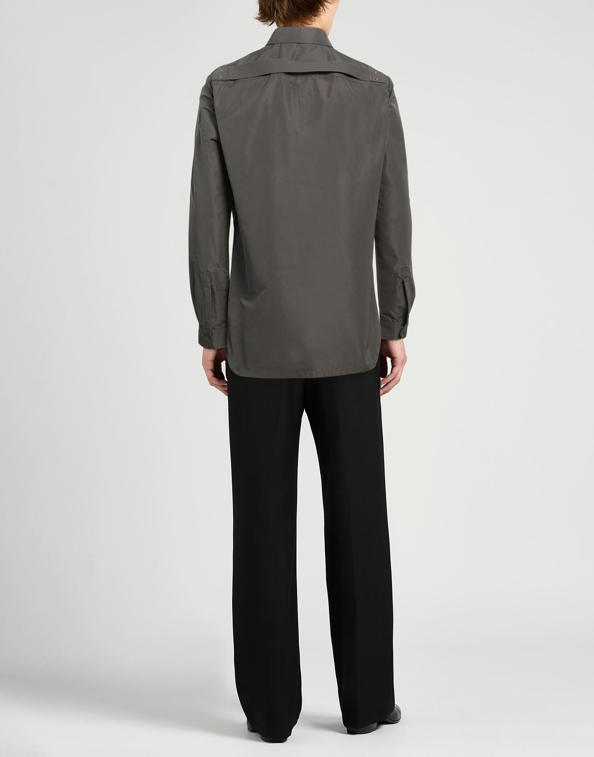 Rick Owens Mens Shirt in Grey