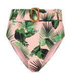 Alexandra Miro Ursula palm-print bikini bottoms