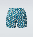 Frescobol Carioca Rio printed swim trunks