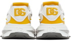 Dolce & Gabbana Gray & Yellow Airmaster Sneakers