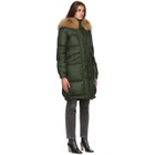Mr and Mrs Italy Green Down Parka