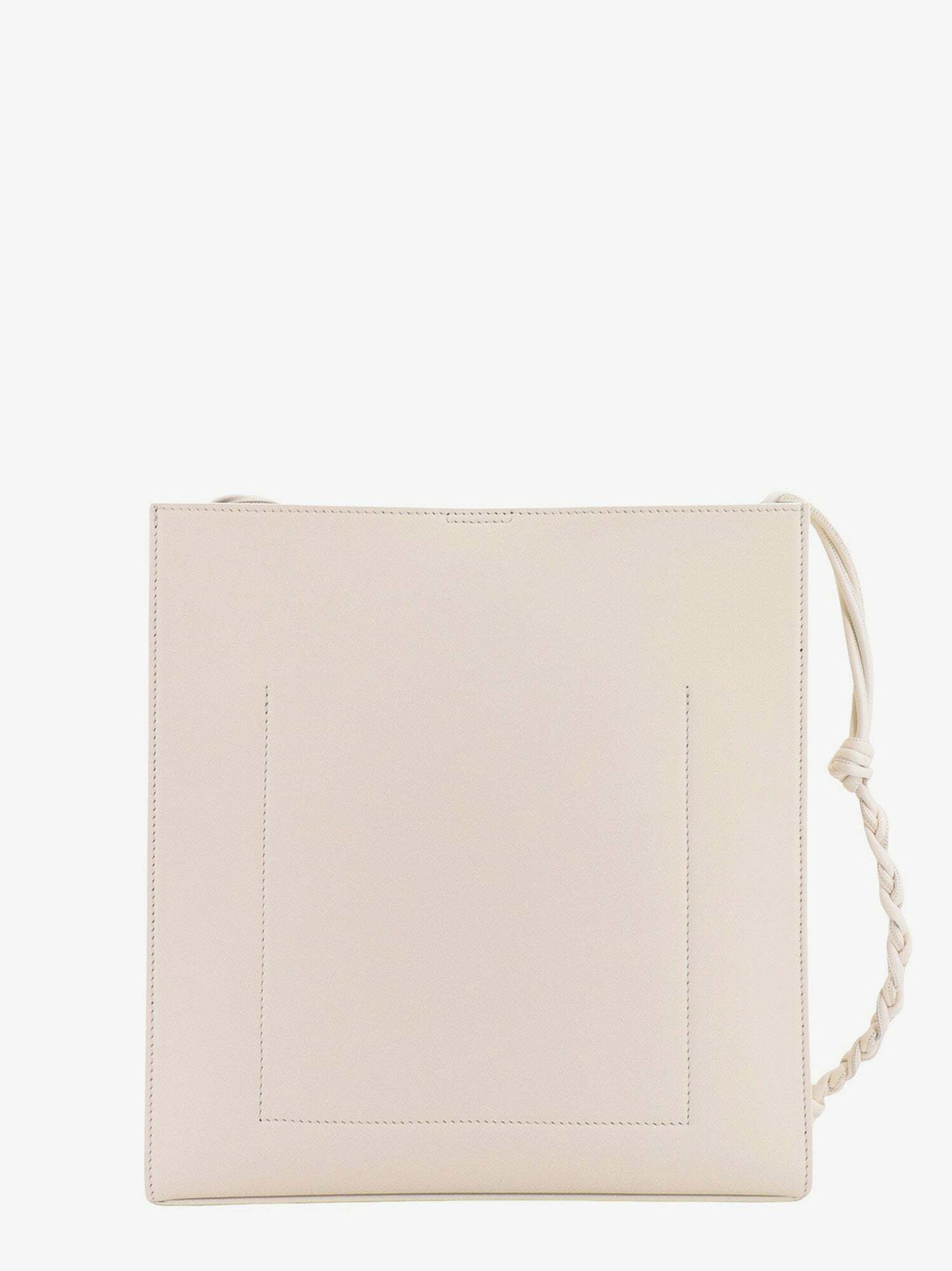 【送料&関税込】Jil Sander Beige Tangle Bag In Leather Man Jil Sander Tangle Beige Mens Jil Sander