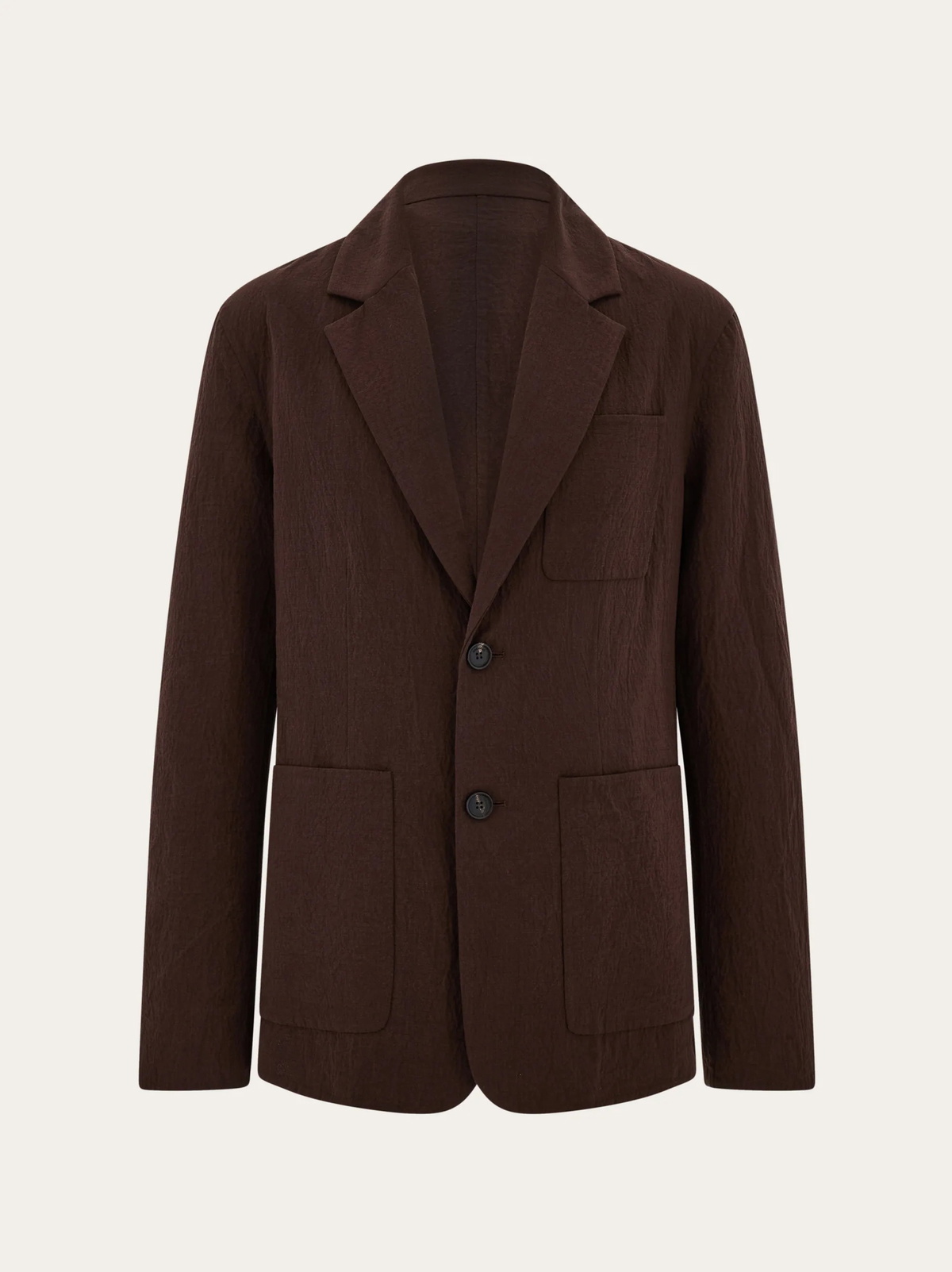 Ferragamo Mens Single breasted blazer in Brown