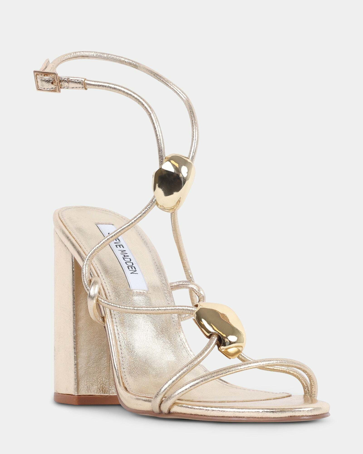 Steve Madden Cato Heels in Gold