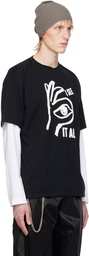 UNDERCOVER Black Graphic T-Shirt