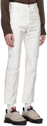 KANGHYUK SSENSE Exclusive Off-White Airbag Trousers
